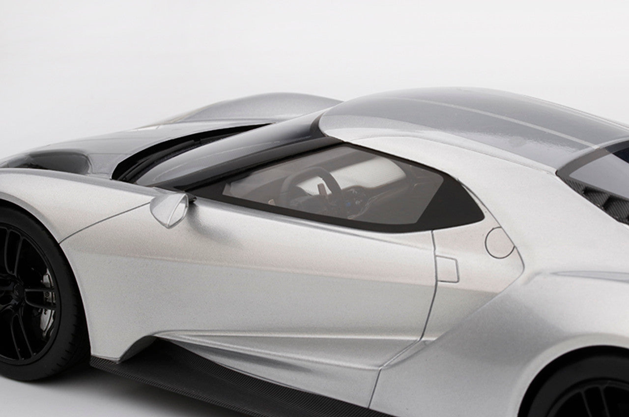 1:18 Ford GT - Chicago Auto Show - Resin Model - 2015 - Ingot Silver - Top Speed - TS0011