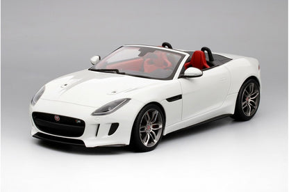 1:18 Jaguar F-Type R Convertible - Polaris White - Top Speed - TS0038