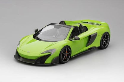 1:18 McLaren 675LT Spider - Resin Model - Mantis Green - Top Speed - TS0069
