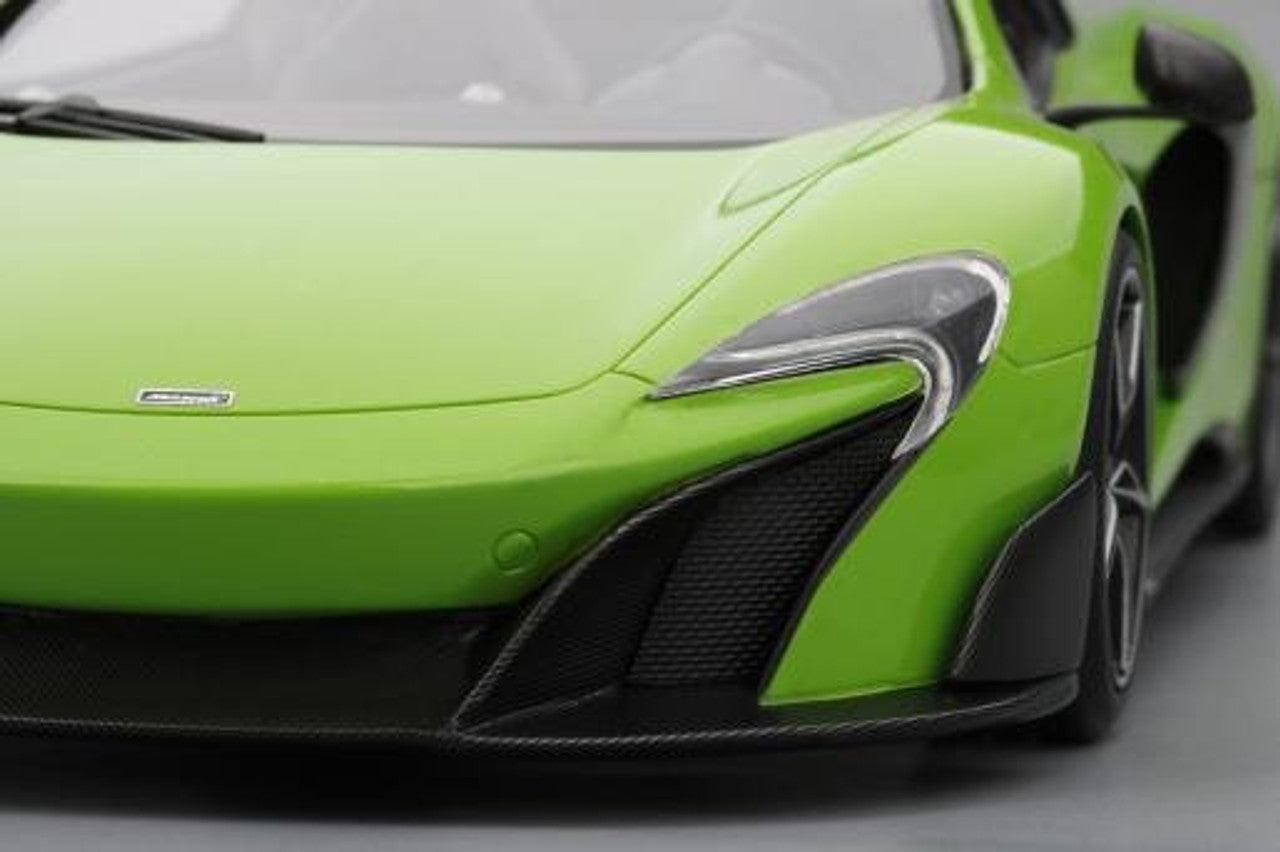 1:18 McLaren 675LT Spider - Resin Model - Mantis Green - Top Speed - TS0069