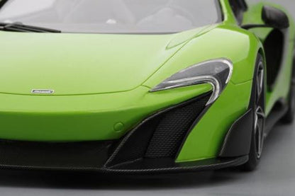 1:18 McLaren 675LT Spider - Resin Model - Mantis Green - Top Speed - TS0069