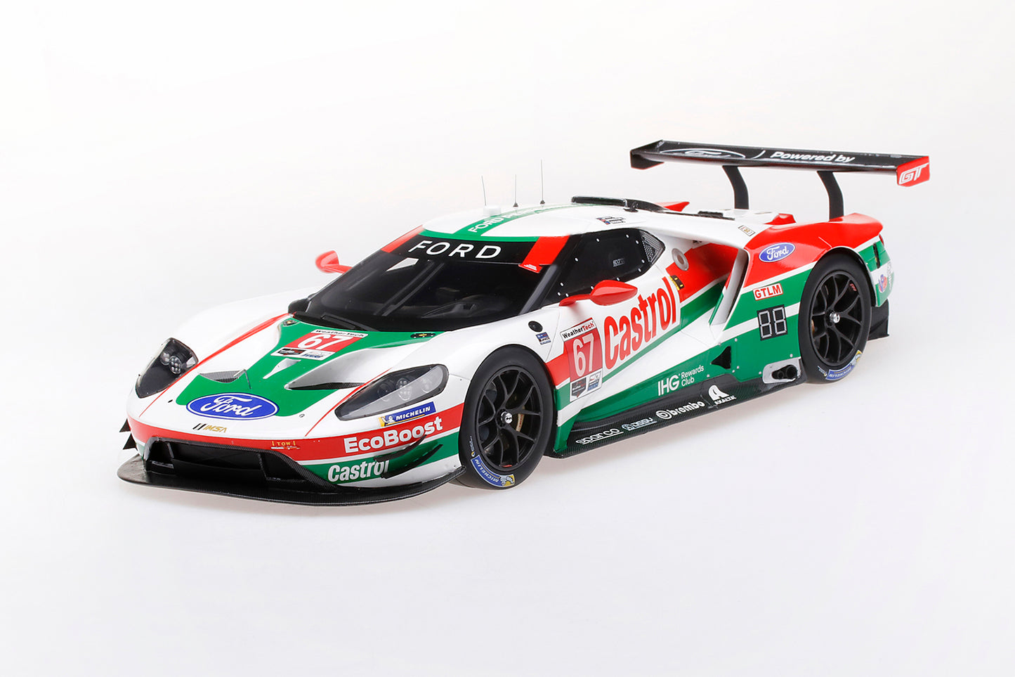 1:18 Ford GT GTLM #67 - Resin Model - 2019 - Daytona 24 Hour - Ford Chip Ganassi Team - Ryan Briscoe - Top Speed - TS0228