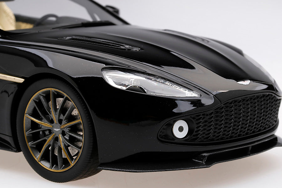 1:18 Aston Martin Vanquish Zagato Speedster - Resin Model - Scorching Black - Top Speed - TS0231