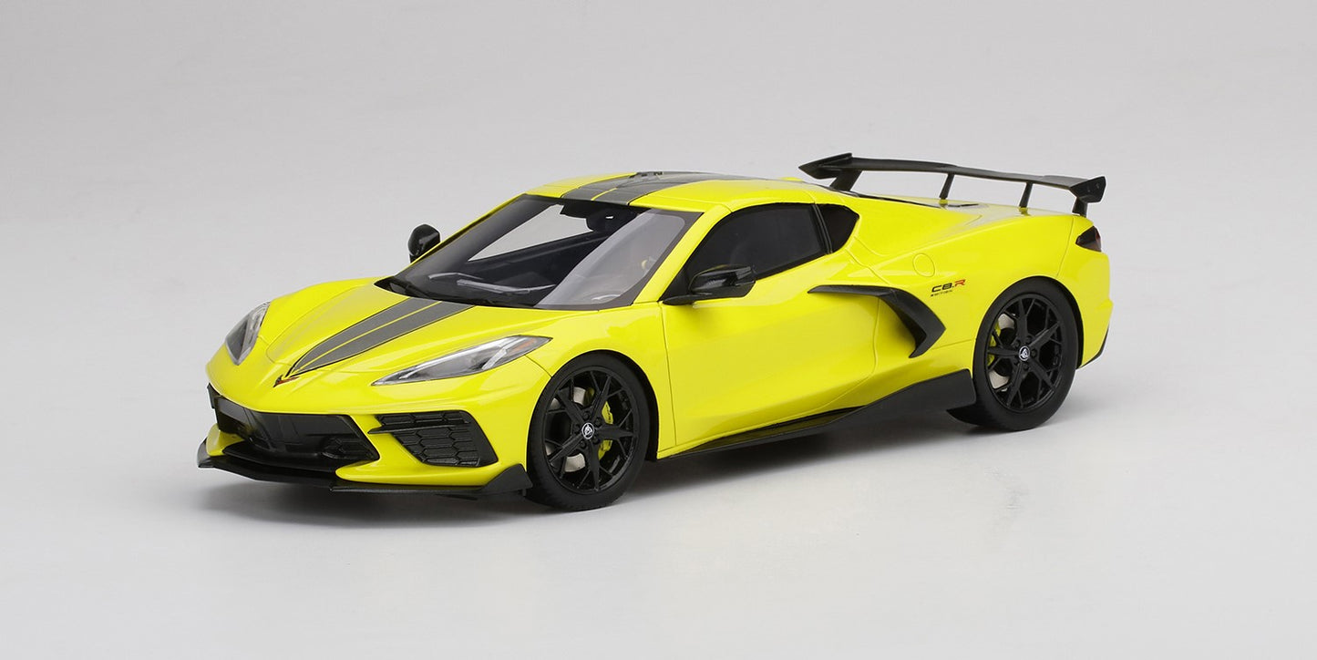 1:18 Chevrolet Corvette Stingray - IMSA GTLM Championship Edition - Resin Model - Accelerate Yellow - Top Speed - TS0389