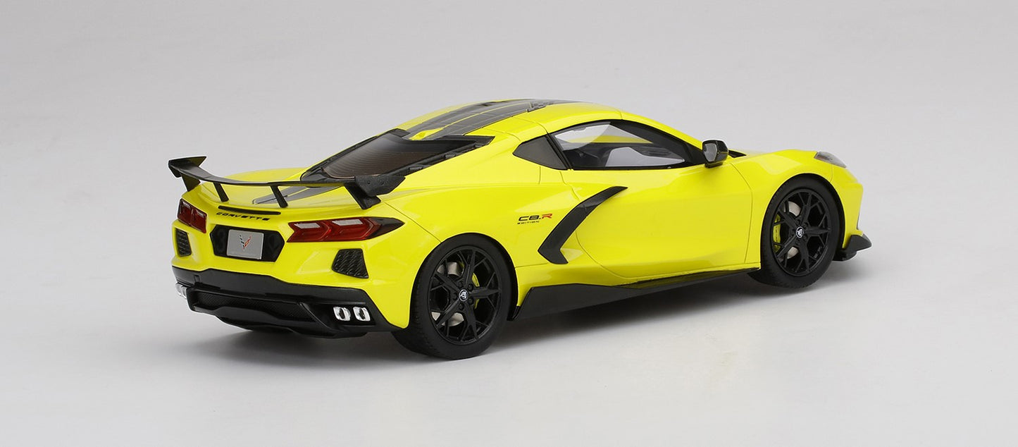 1:18 Chevrolet Corvette Stingray - IMSA GTLM Championship Edition - Resin Model - Accelerate Yellow - Top Speed - TS0389